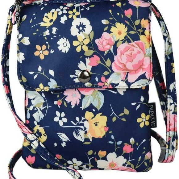 Crossbody Phone Bag Purse RFID Blocking Passport Travel Neck Wallet for Women - Picture 1 of 5